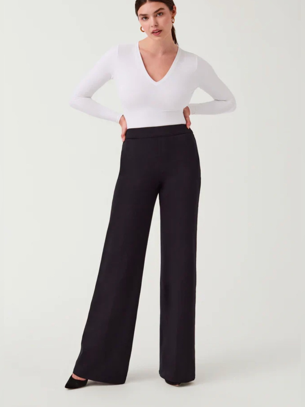 Spanx The Perfect Pant Wide
Leg Classic Black size small